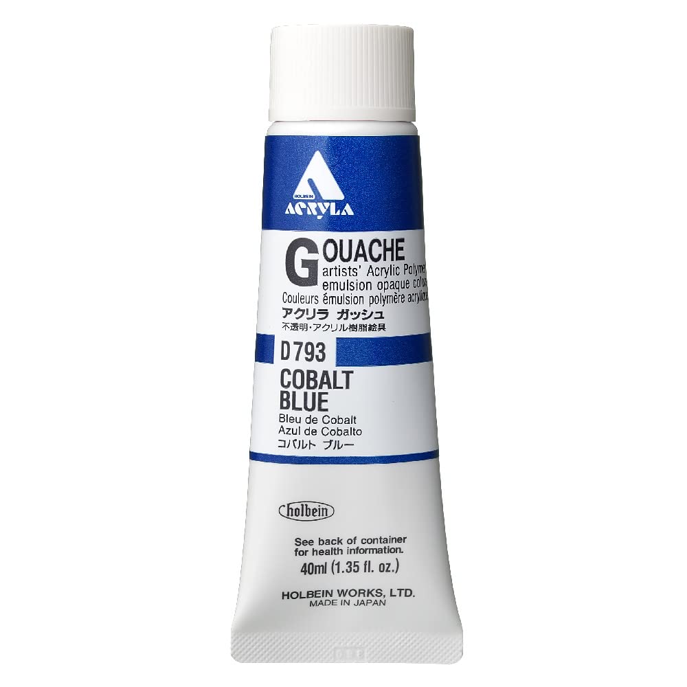 Holbein Acrylic Gouache 40 ml Cobalt Blue