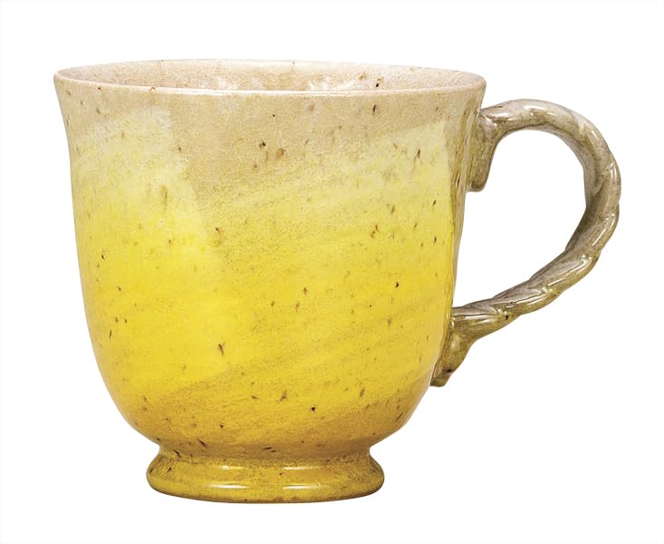 Nakamaru K9-904 Mug, Glazed Yellow Dragon