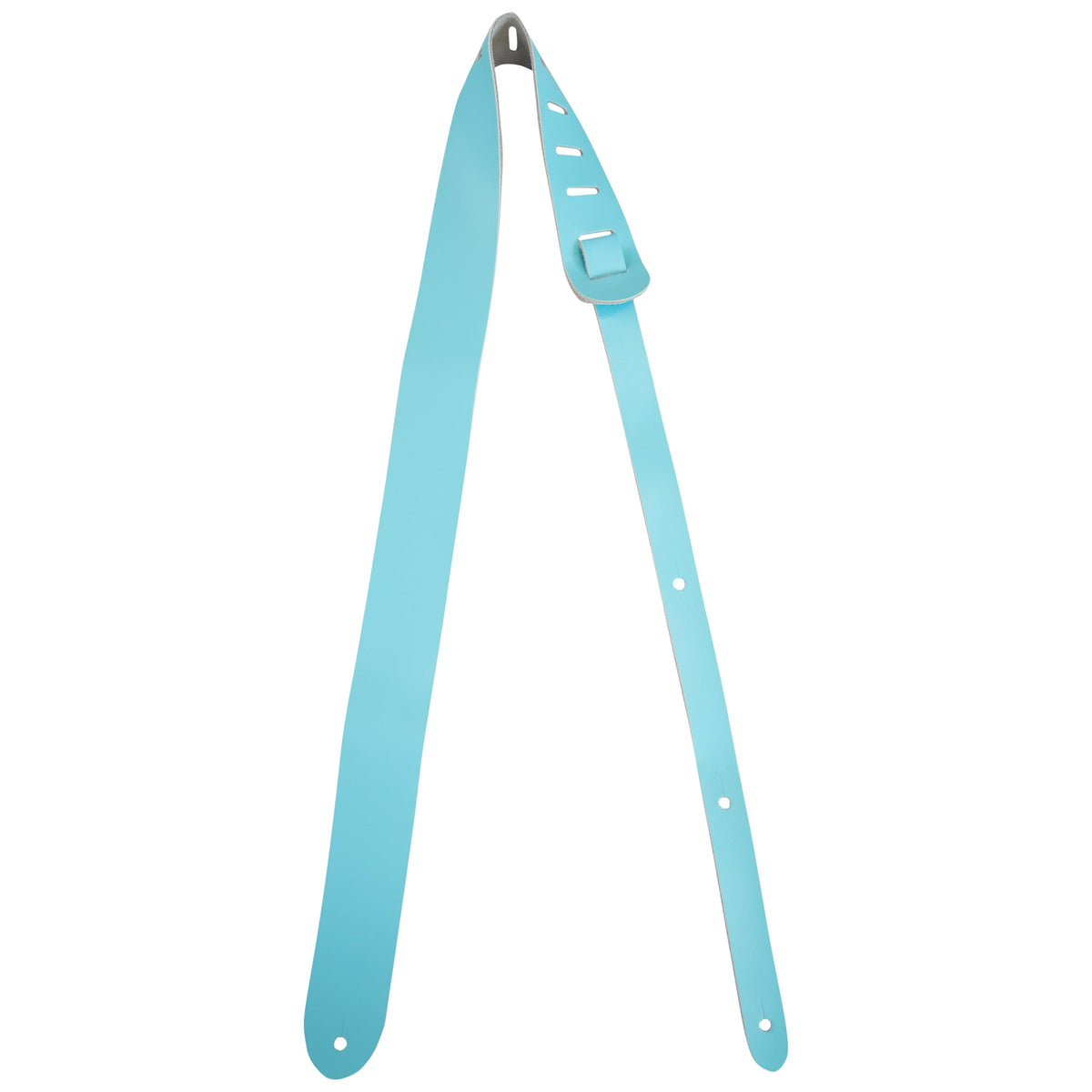 KIWAYA STP-BL Genuine Leather Ukulele Strap (Blue End Pin Type)