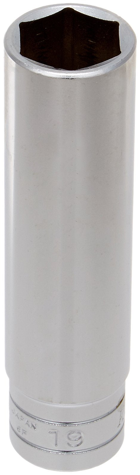 Kyoto Tools (KTC) B4L19 1/2" Deep Socket (Hexagonal) 0.7 inches (19 mm)
