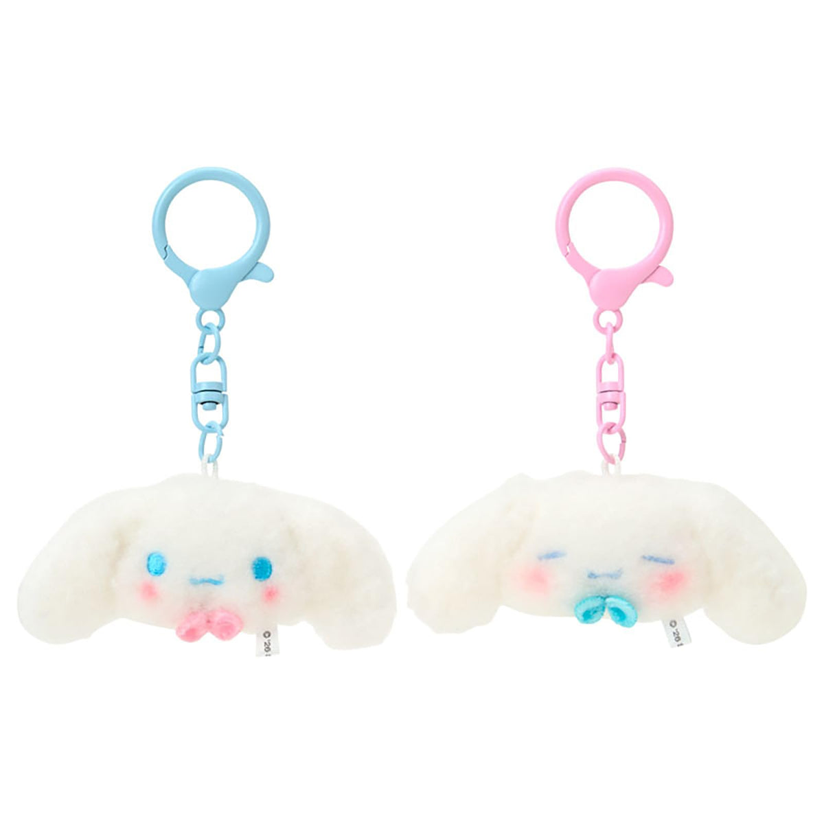 Sanrio 660647 Mini Mascot Keychain, Set of 2 (Matching Niko), Cinnamorol, For Ages 6 and Up