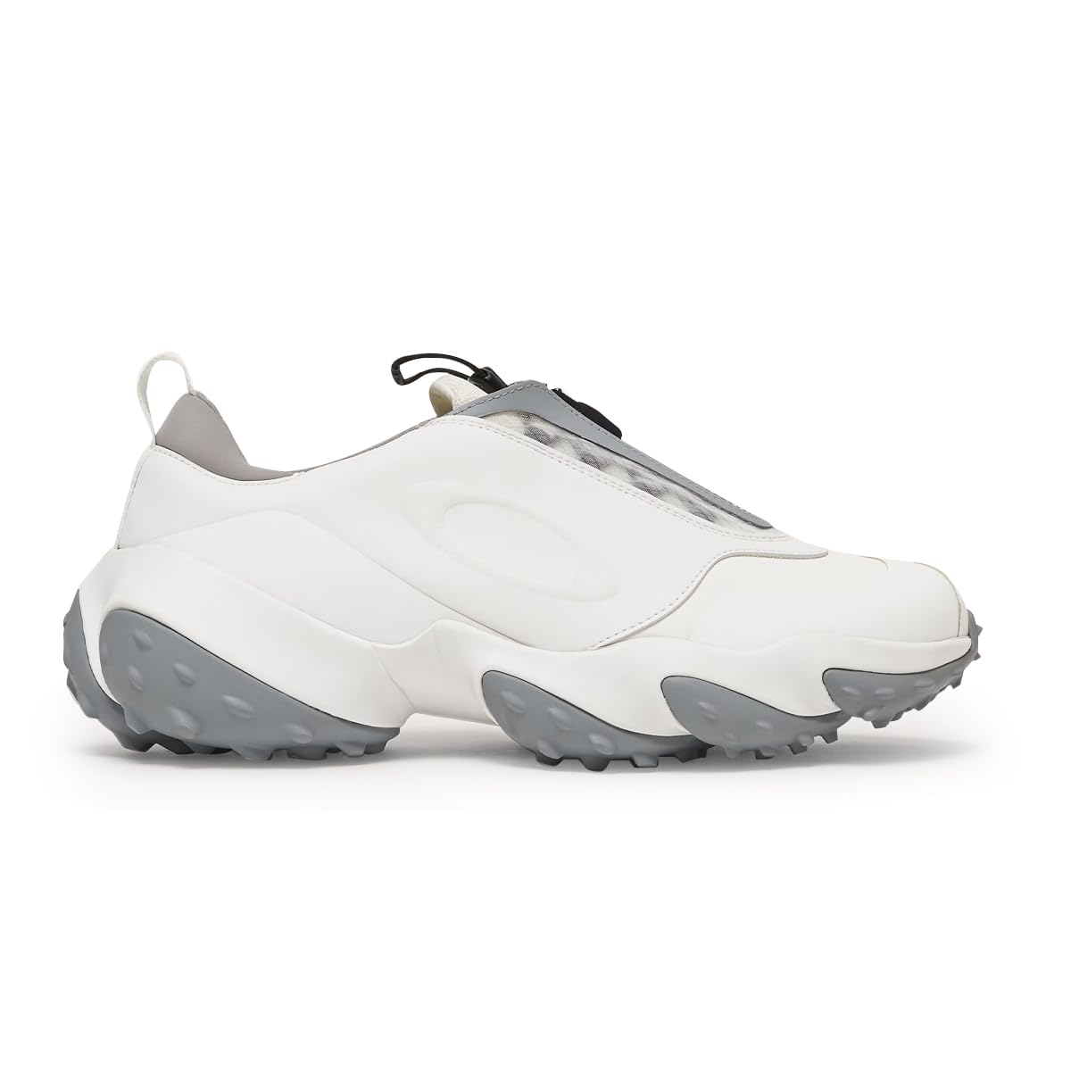 Oakley Mens Edge Elite Sneaker, White/Grey, 8