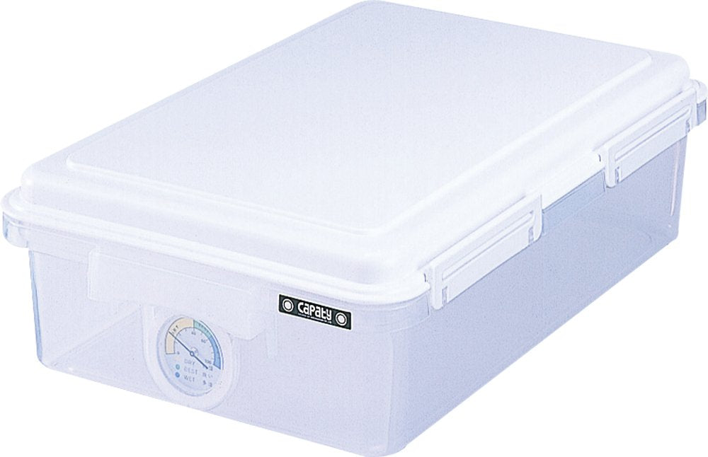 Nakabayashi DB-11L-W Capacity Dry Box, Moisture-Proofing, Camera Storage, 3.1 gal (11 L), White
