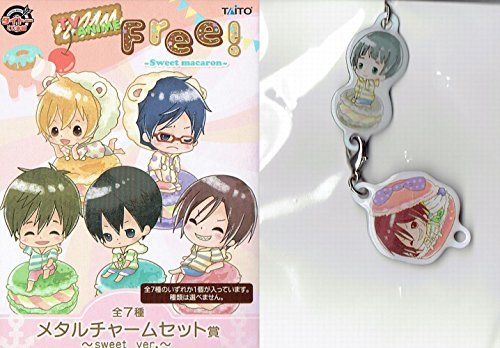 タイトーくじ Free! Sweet macaron メタルチャームセット賞【⑥シークレット 単品】
