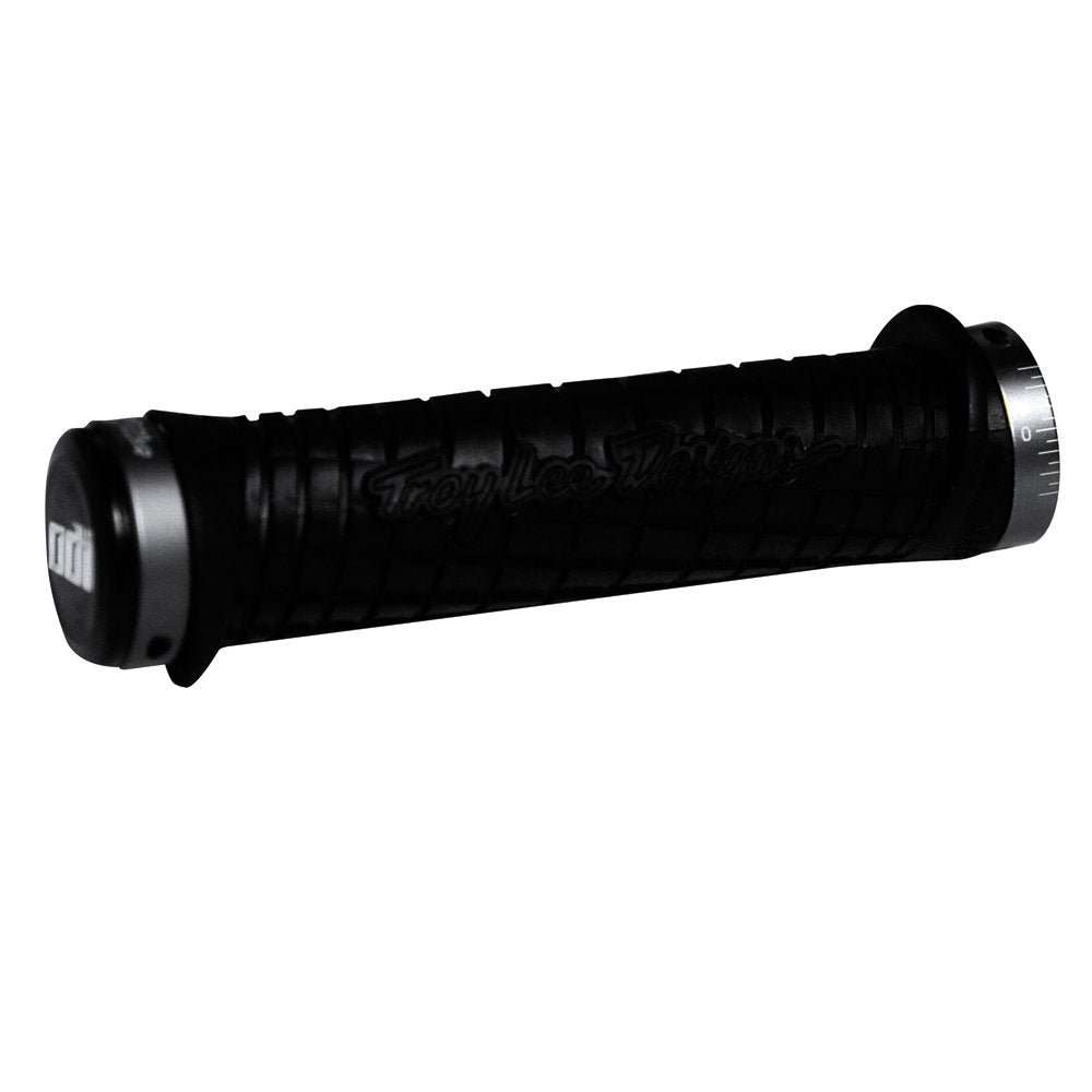Odi Grips Troy LEE Lock-ON Black W/Gray, Black with Gray, Generic (D30TLB-G)
