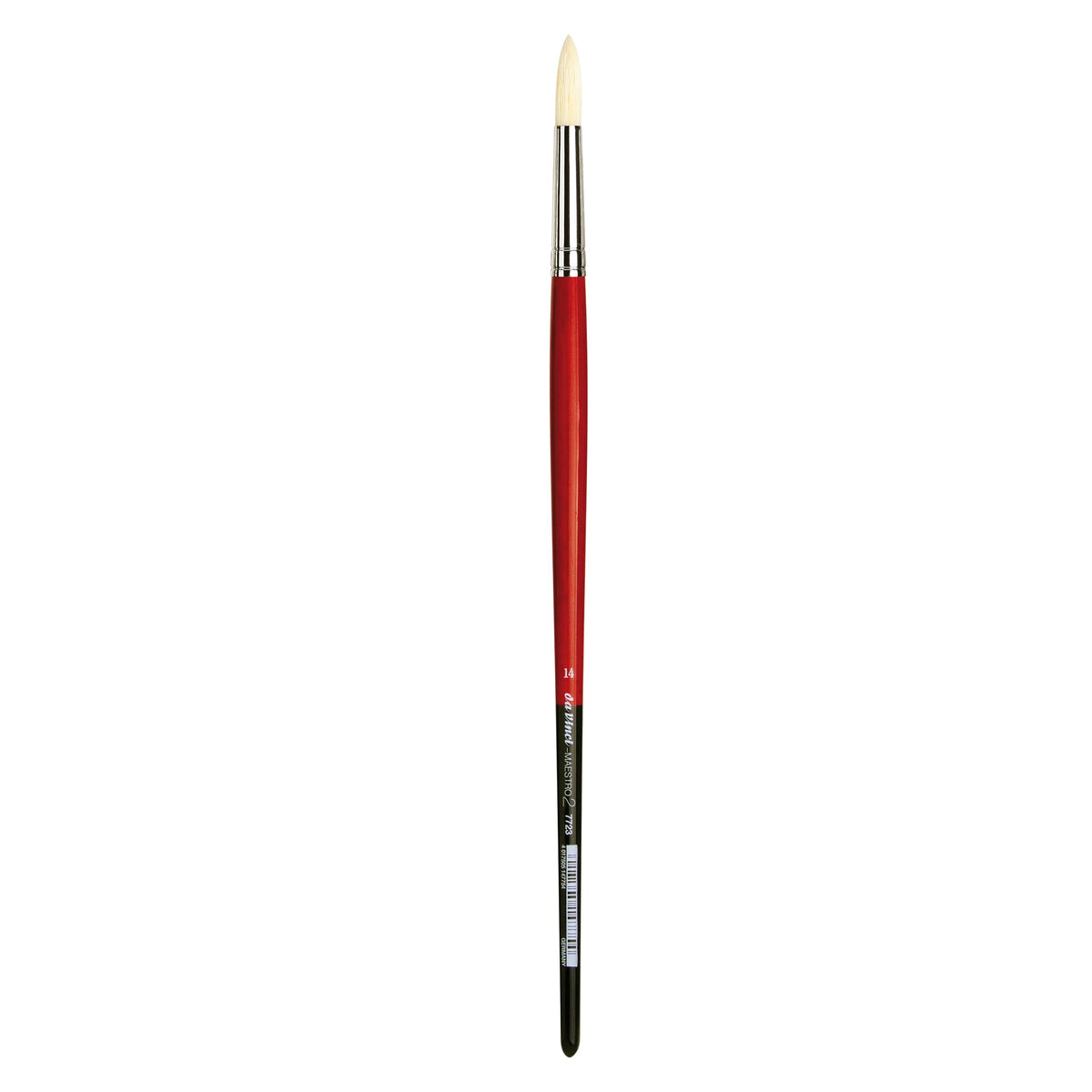 da Vinci Hog Bristle Series 7723 Maestro 2 Artist Paint Brush, Round with European Sizing, Size 14