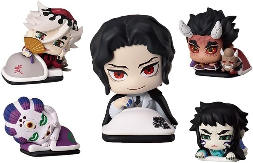 Onemutan Demon Slayer Kimetsu no Yaiba Vol. 13 Complete Set of 5 Gashapon Capsule Toy