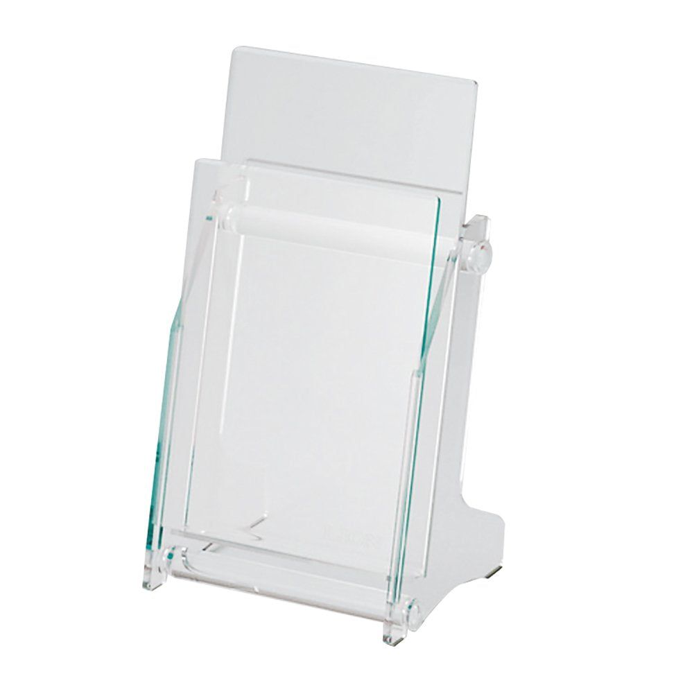 Lion PS-1411A Catalog Stand, Tabletop, A4, Tri-Fold, Length 3 Envelope Size, 1 Row, 1 Tier
