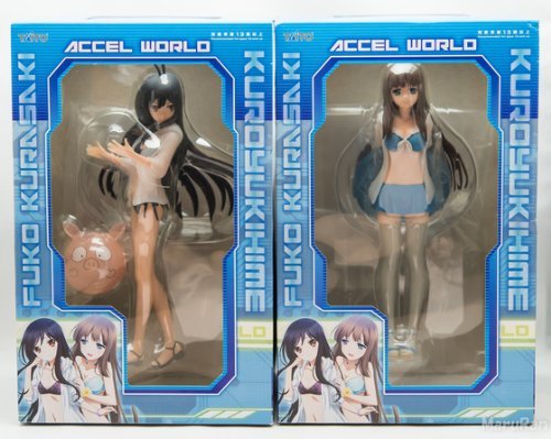 Accel World figure swimsuit prize Anime Taito (all 2 species full set of Kurasaki maple and child black snow princess) (japan import)