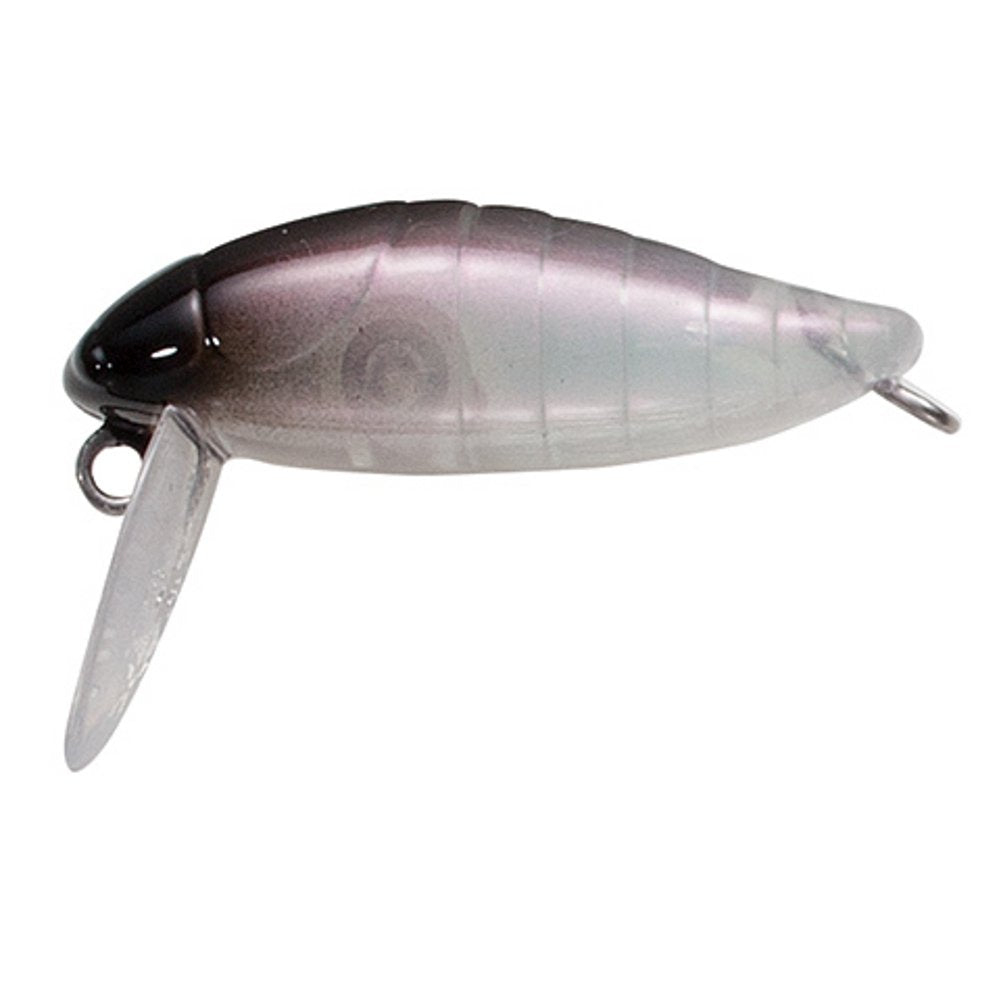 TackleHouse Crankbait Elfin Mini Shikader, S, 1.2 inches (30 mm), 0.08 oz (2.1 g), Aurora Black #01