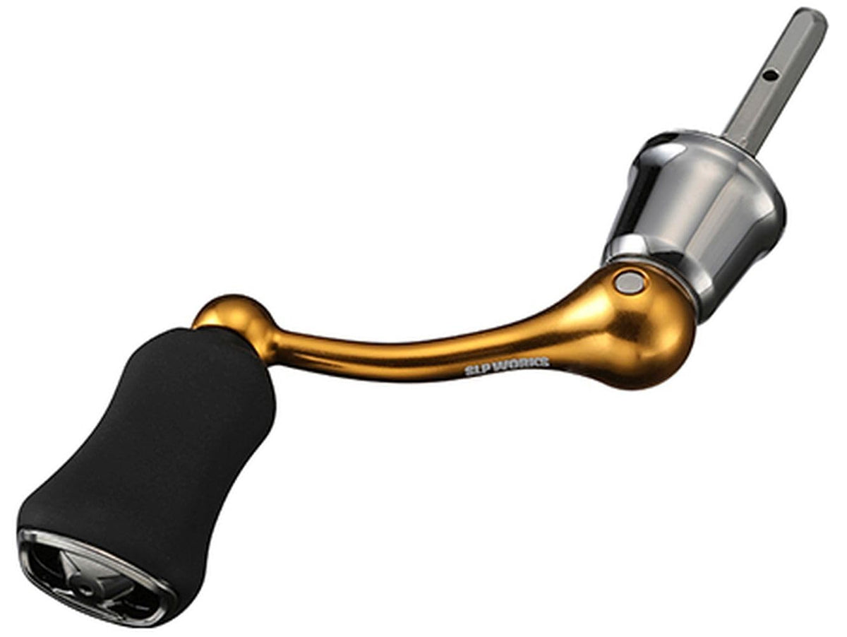 Daiwa SLP Works SLPW Machine Cut Shaft Handle Set (with I-Shape Handle Knob) 50mm Gold