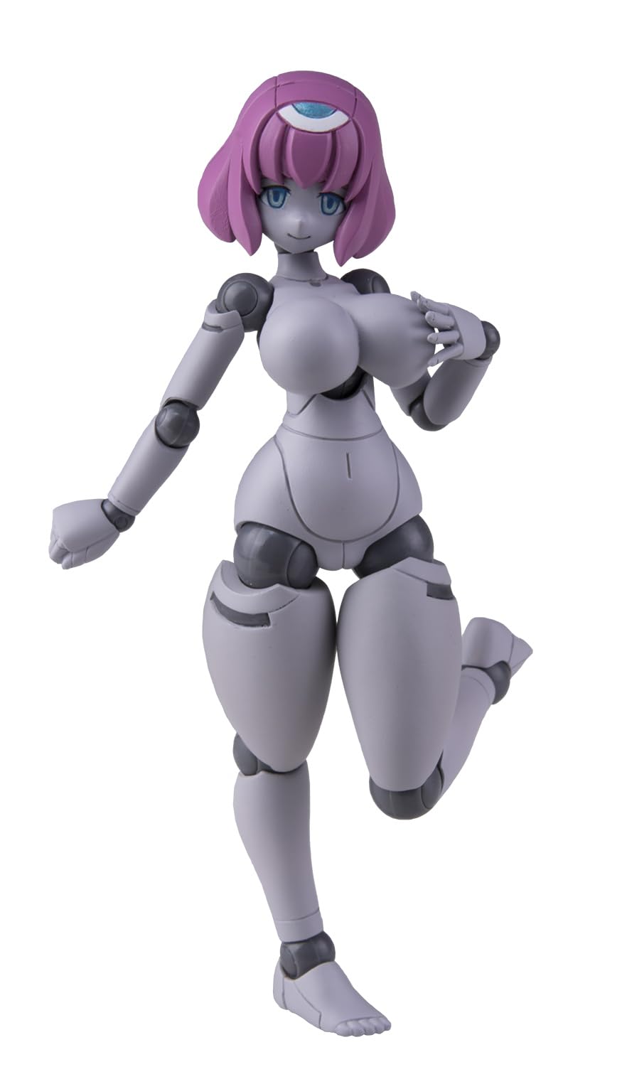 Robotic New Humanity Polynian FLL Yanna [Gray Fresh] Non-scale, PVC & ABS, Pre-painted Action Figure for Resale, PNC-09a