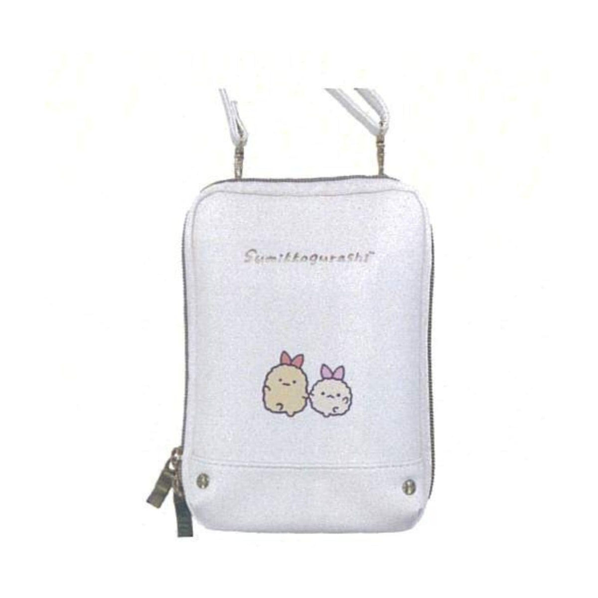 サンアート Sunart Sumikko Gurashi Wallet Shoulder Ivory SG-1819-IVO