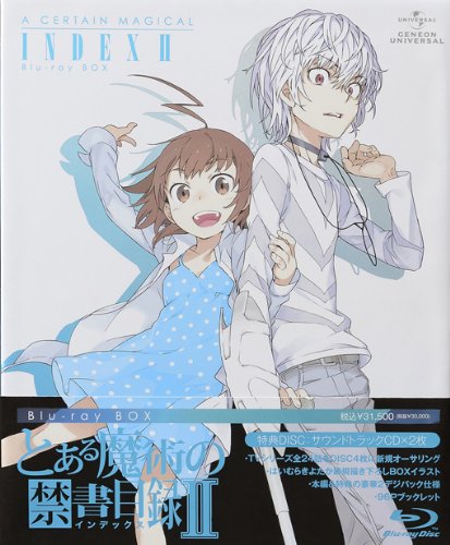 Animation - To Aru Majutsu No Index Ii Blu-Ray Box (4BDS+2CDS) [Japan BD] GNXA-1319