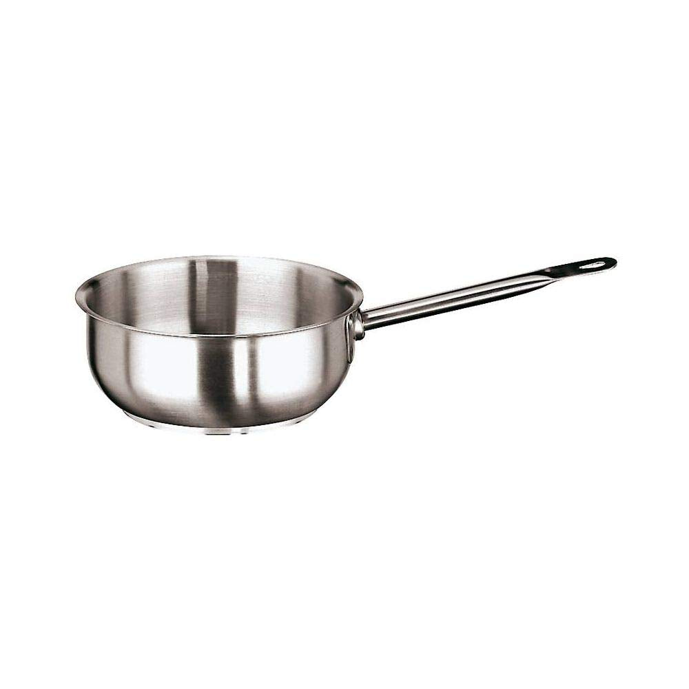 Paderno World Cuisine "Grand Gourmet" Stainless-steel 2-3/8-Quart Curved Sautier Pan