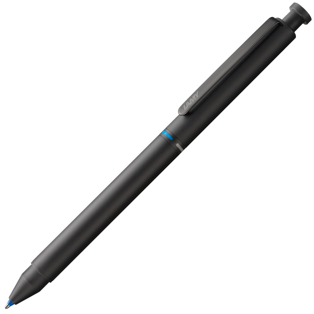 Lamy st black tri pen Multifunctional pen – slim stainless steel mechanical pencil & ballpoint pen in one – includes M 21 ballpoint refill in blue and red & M 41 fine-line refill (0.5 mm)