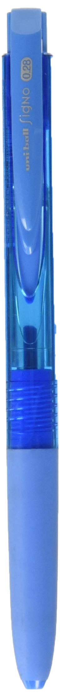Uni Ball Signo Knock Ballpoint Pen RT1 0.28mm Color, Light Blue (UMN15528.8)