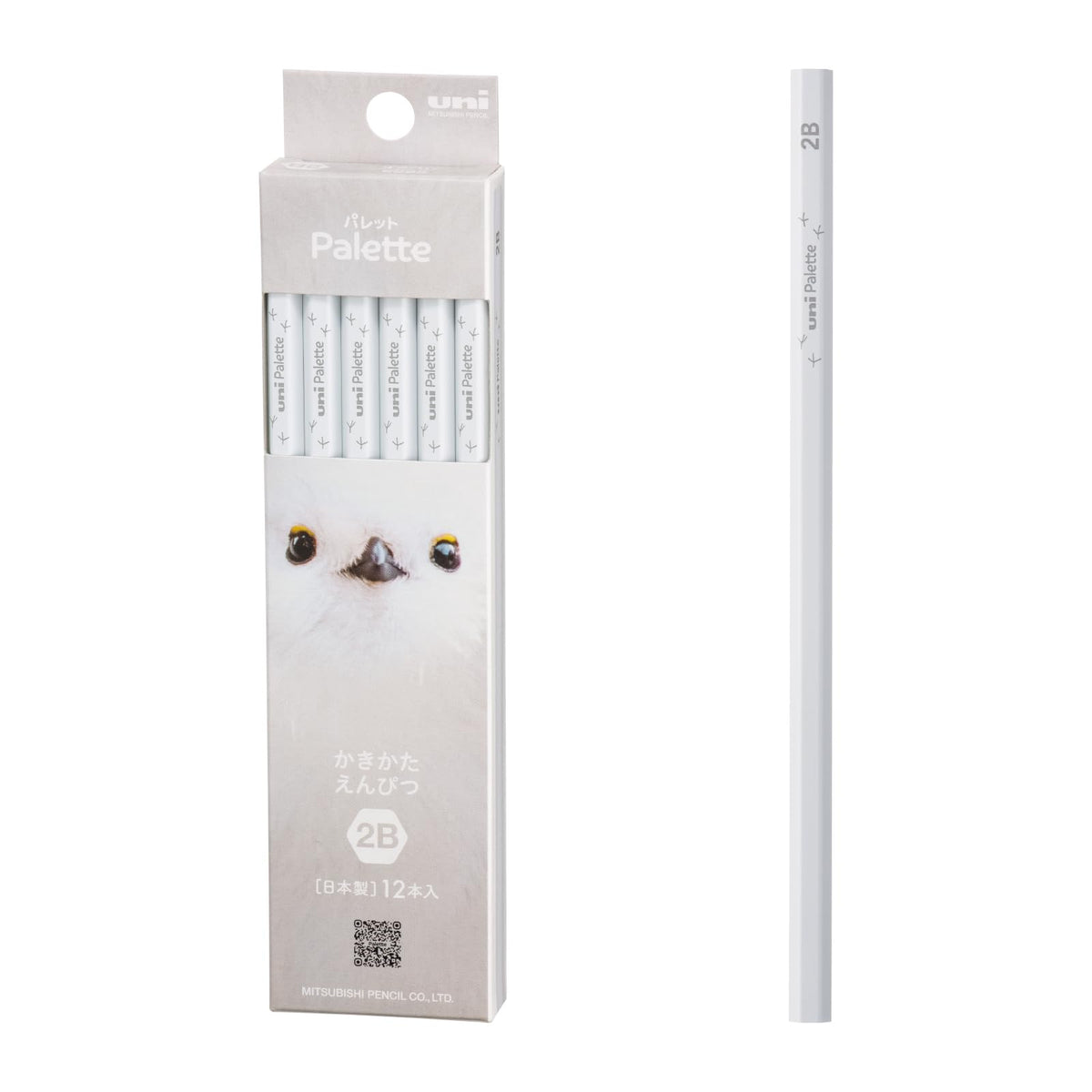 Mitsubishi Pencil K56552B Kakata Pencil Uni Palette 2B Mofuenaga 1 Dozen