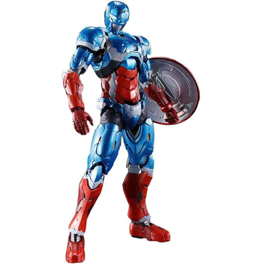 TAMASHII NATIONS - Tech-On Avengers - Captain America (Tech-On Avengers), Bandai Spirits S.H.Figuarts Action Figure