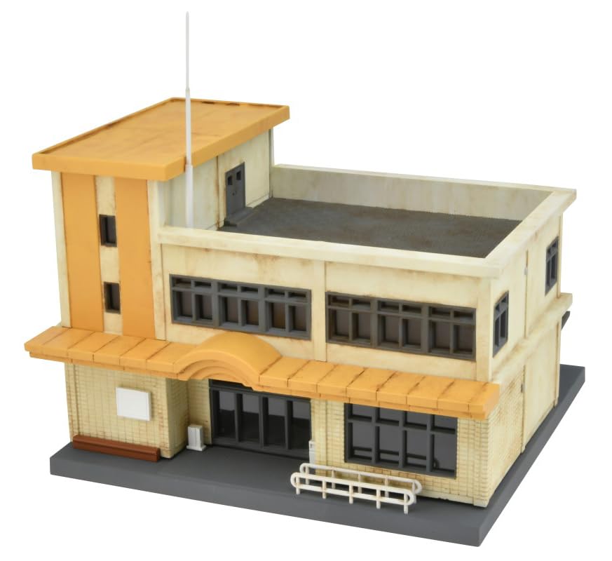 TOMYTEC Building Collection, Building Collection 123-2, Closed Community Hall, Diorama Supplies