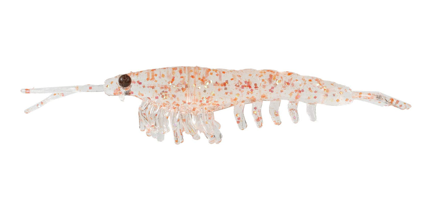 NIKKO Okiami Shrimp, Medium, Orange Glitter 92