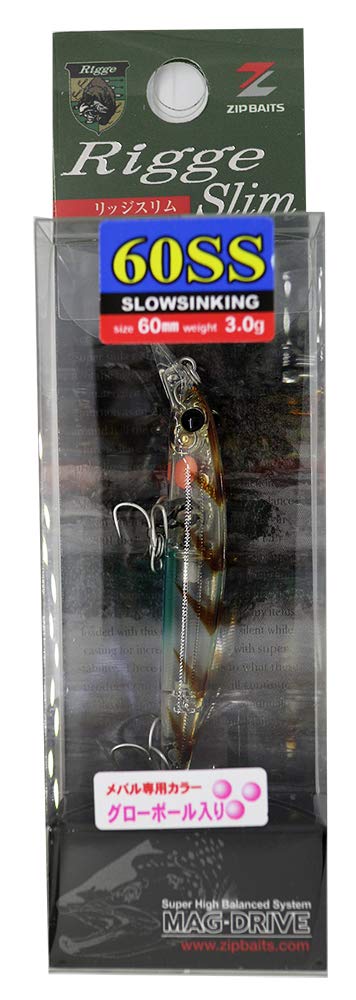 Zipbaits Lure Ridge Slim 60SS L-021 Suzi Shrimp