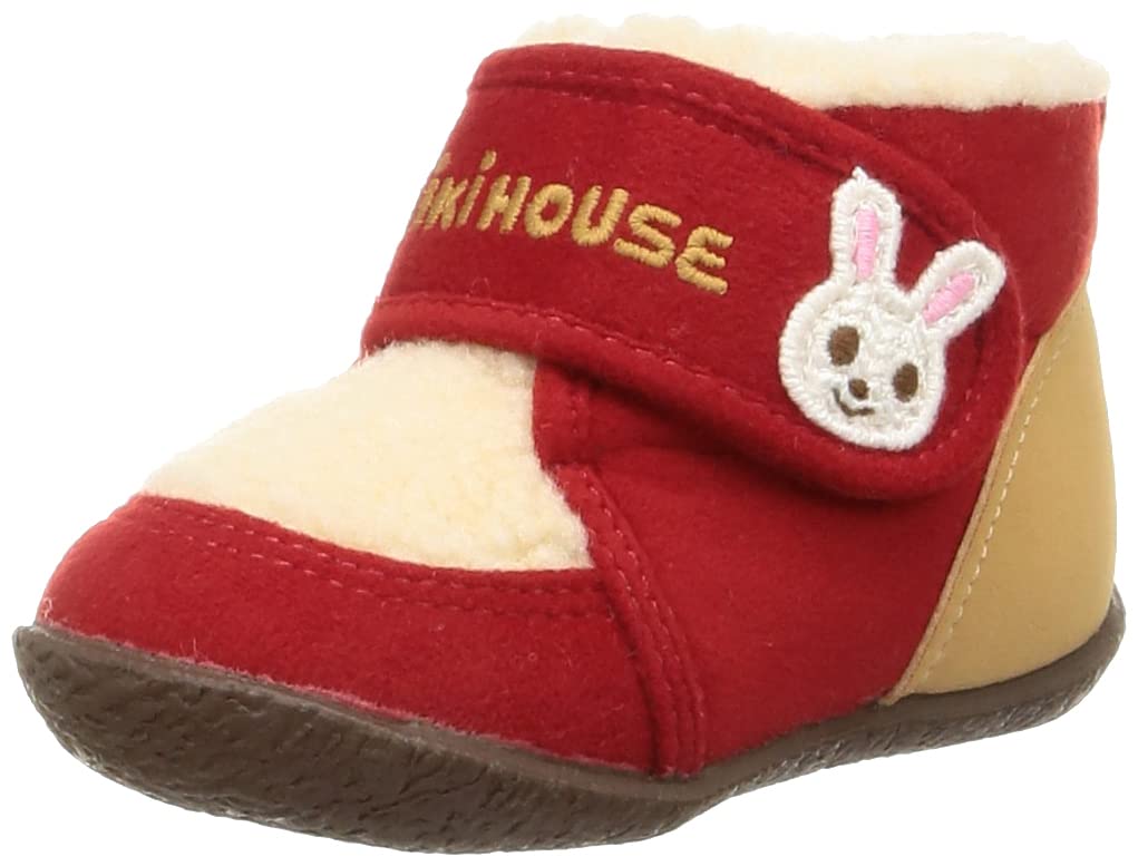 MiKiHOUSE 13-9303-577 Baby Shoes, red, 12.0 cm