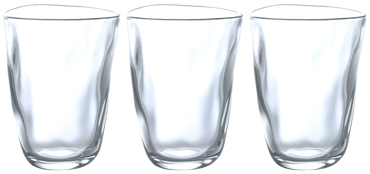 ADERIA P6692 Terina Tumbler, 9.8 fl oz (290 ml), 3 Pieces, Glass, Highball Cup, Wedding, Celebration, Beer, Stylish, Present, Popular, Ranking Glass, Sake, Birthday, Female Set, Tumbler, Sixtieth