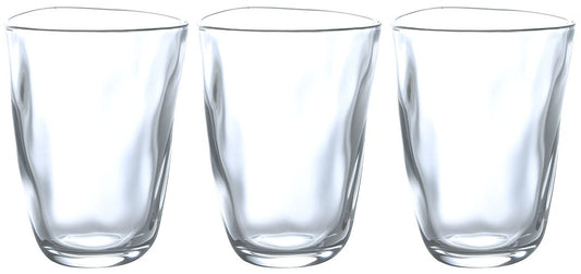 ADERIA P6692 Terina Tumbler, 9.8 fl oz (290 ml), 3 Pieces, Glass, Highball Cup, Wedding, Celebration, Beer, Stylish, Present, Popular, Ranking Glass, Sake, Birthday, Female Set, Tumbler, Sixtieth
