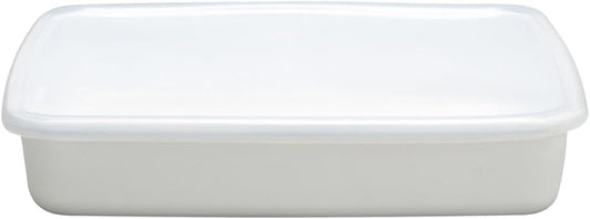 Food Strage Enamel Container 2.4 L -made in Japan