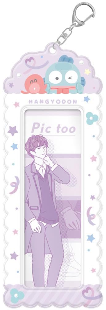 Kura 116558 [Pic Too] [Sanrio Characters] 4 Frame Photo Key Holder [Hangyodon] [Hangyodon] [Sanrio] [Card Case]