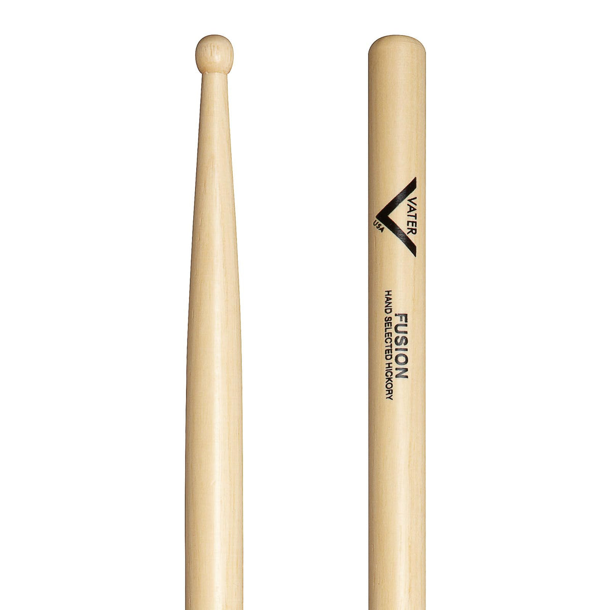 Vater Fusion Wood Tip Hickory Drumsticks, Pair