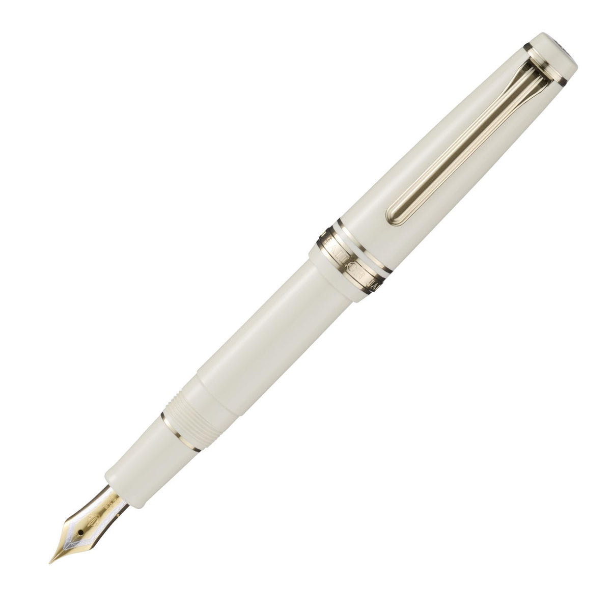 SAILOR Professional Gear Slim Mini Fountain Pen 21K Gold Nib Extra Fine, Ivory, 11-2155-117 Japanese Pocket Fountain Pen, Premium Writing Pen, Made in Japan