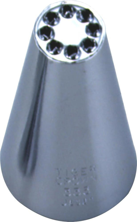 Tiger Crown Base Silver 30x46mm Handmade Tips Extra Large #333 Brass Chrome Plated 8 Holes Montblanc 1030