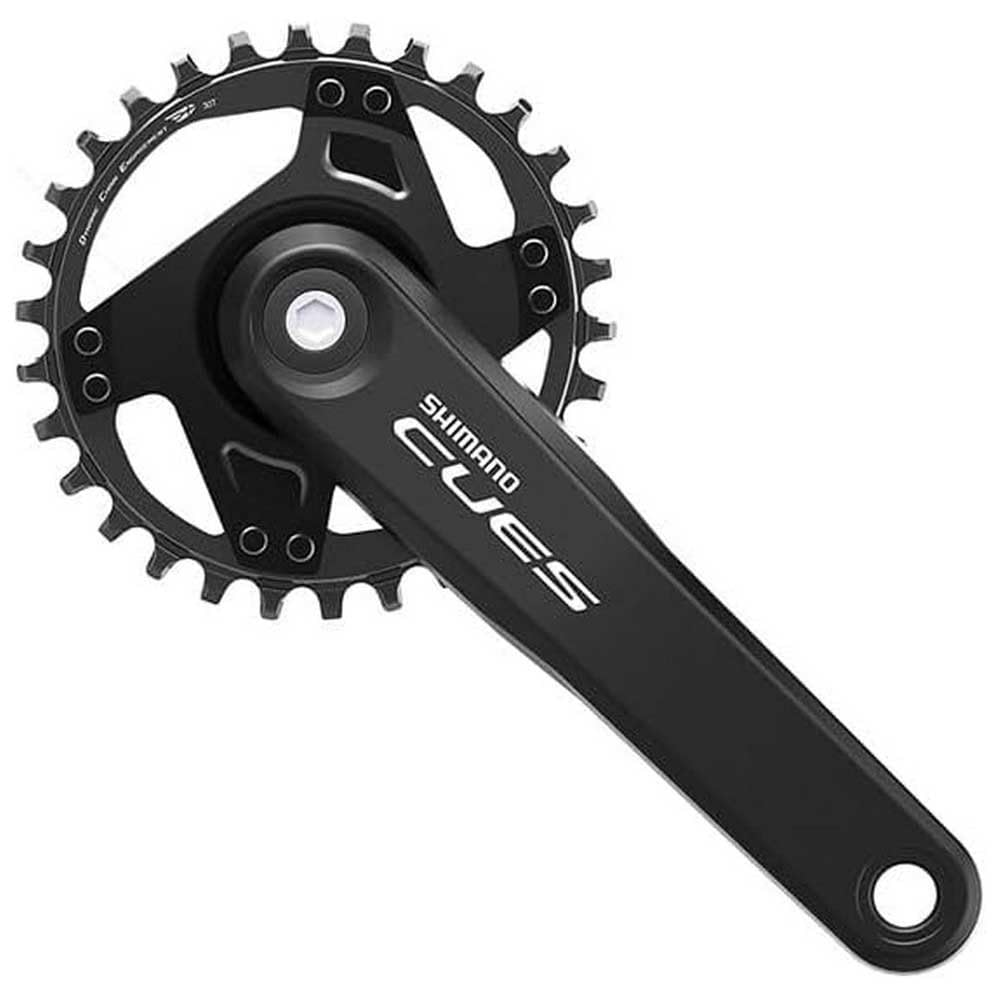 SHIMANO Crankset Cues FCU40001 4-sided black