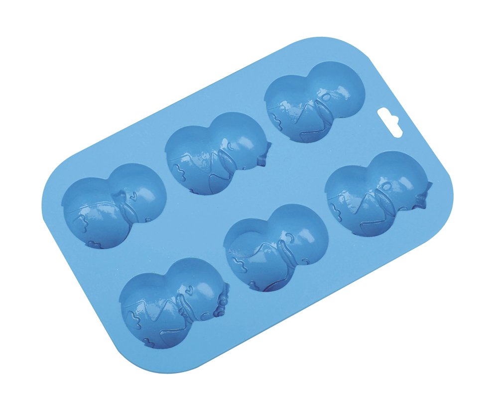 Pearl Metal D-386 Sweet Cross Heart 2 Penguin-chan Silicone Cup Cake Mold