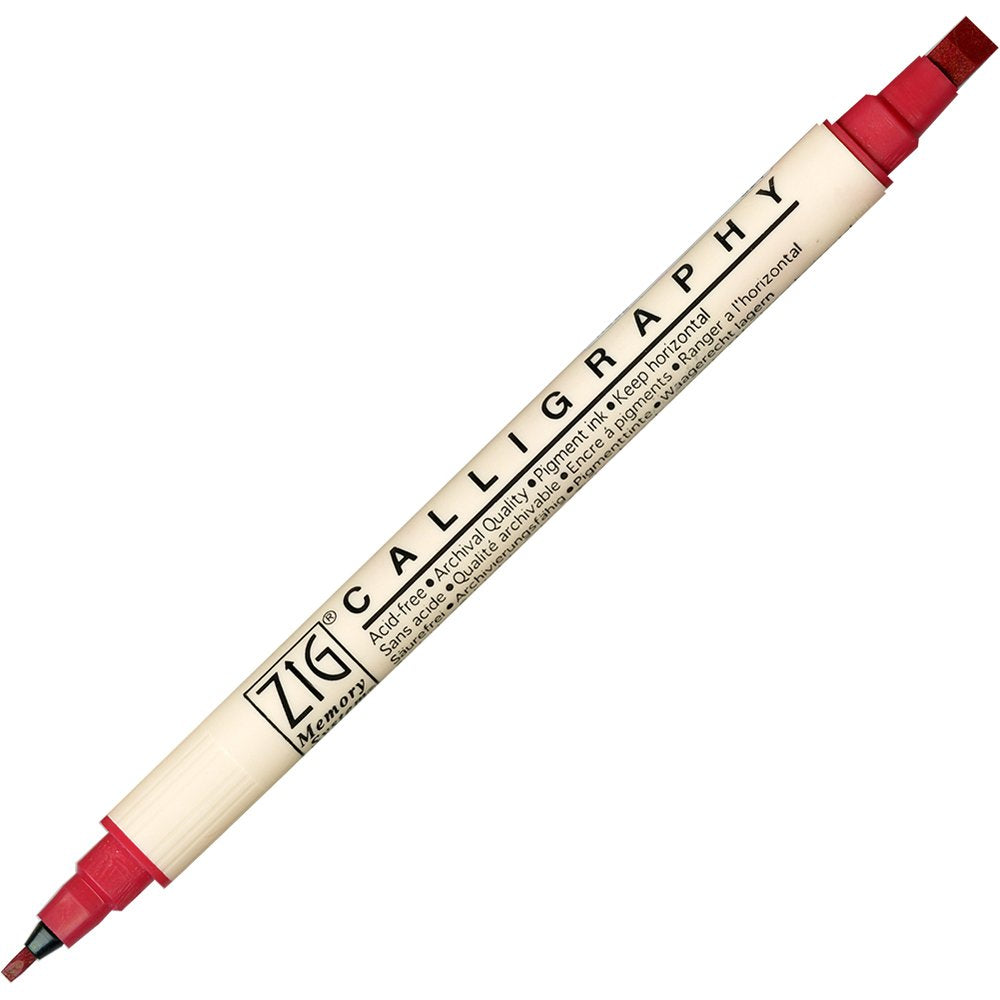 Zig Memory System Calligraphy Marker Rose