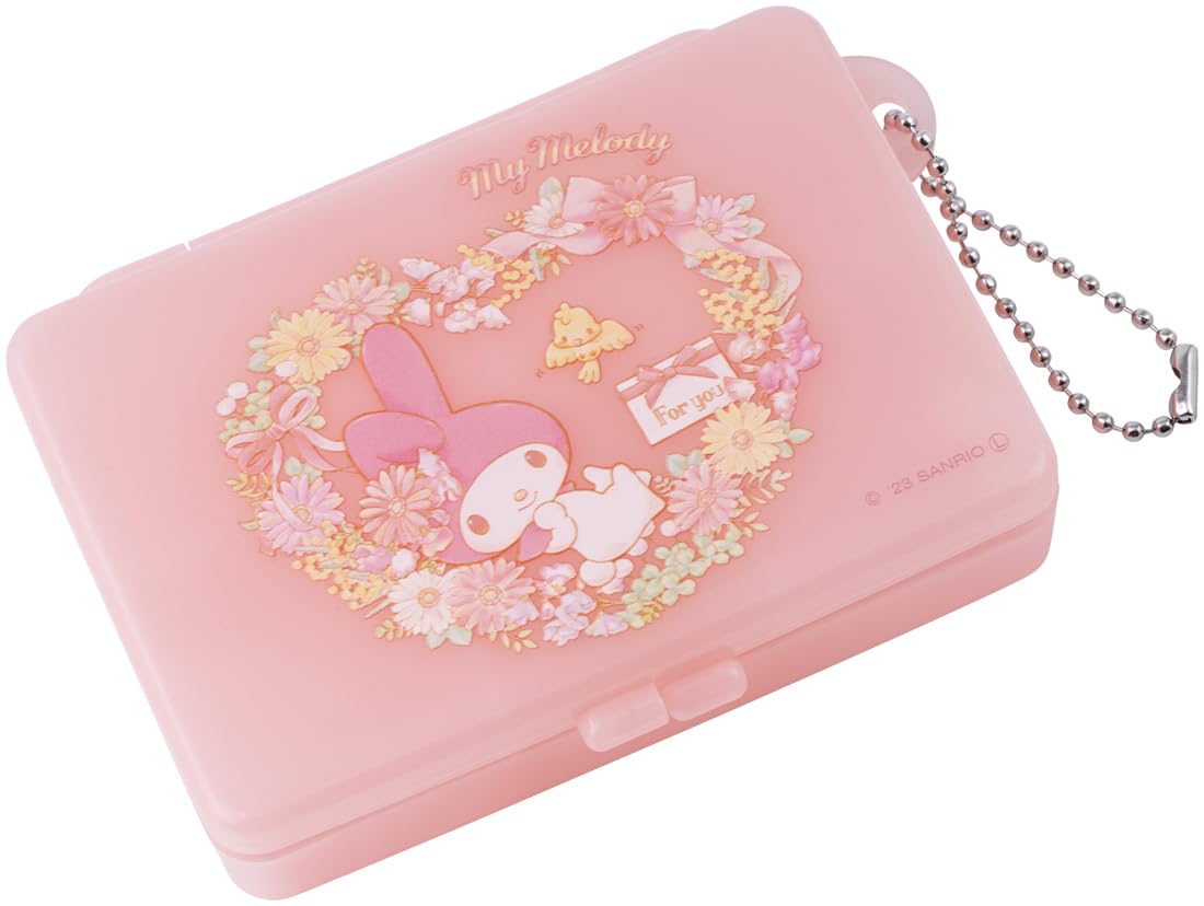 スケーター(SKATER) Multi Case, サイズ：105×74×高さ22mm(つまみ含む), My Melody