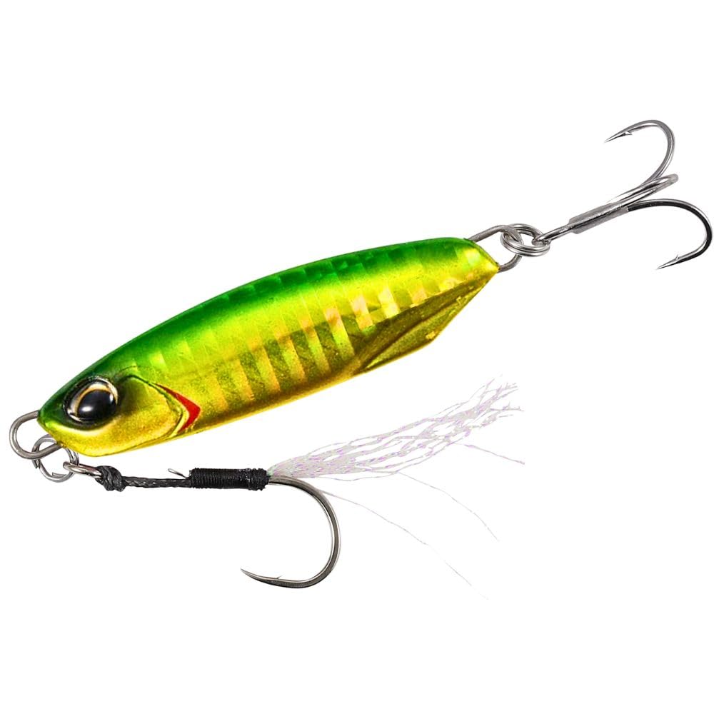 Duo PHA0055 Metal Jig, Drag Metal Cast, Green Gold, 1.1 oz (30 g)