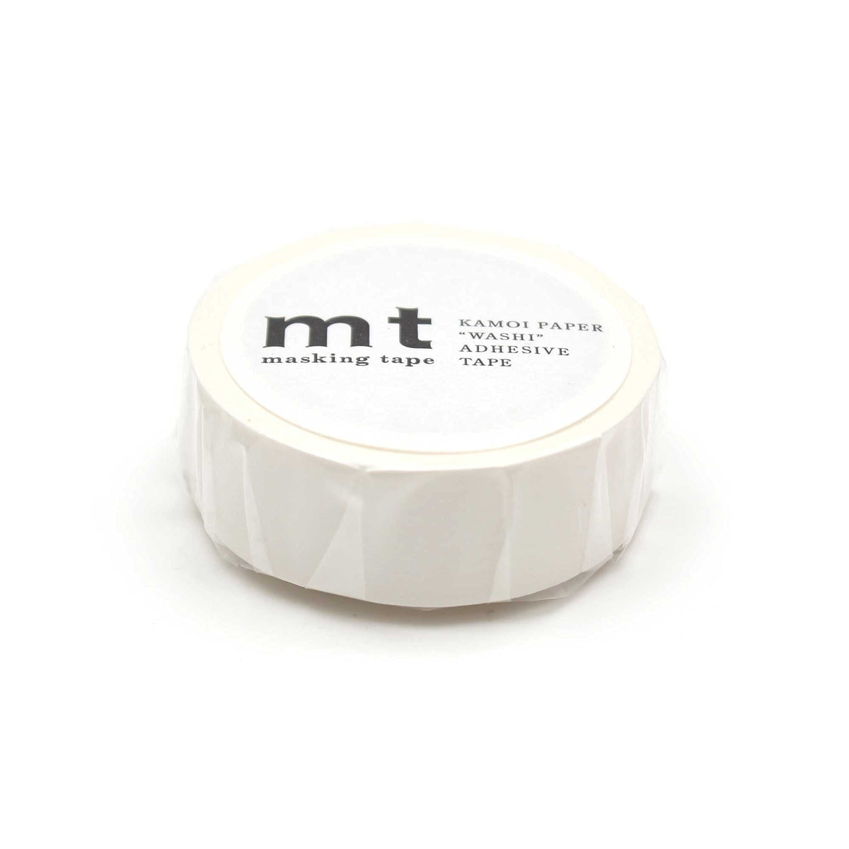 カモ井加工紙 Kamoi mt Masking Tape MT01P208R Matte White | Seal Masking Tape