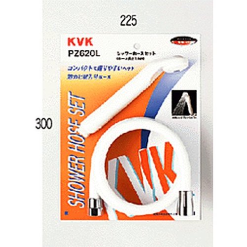 KVK shower set white 1.6m ST head PZ620L (japan import)