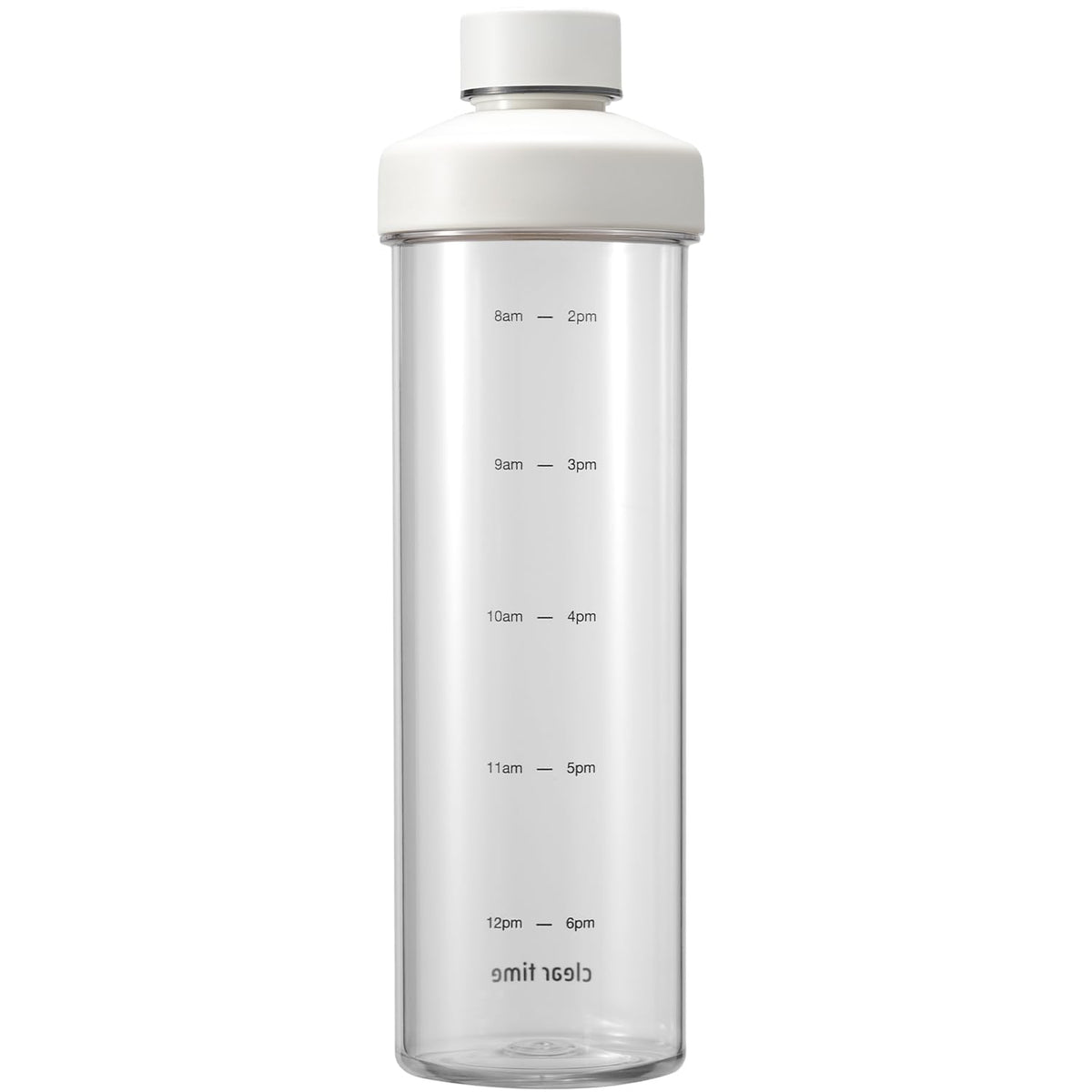 Wahei Freiz RH-1744 Water Bottle, Mug Bottle, 3.3 fl oz (1 L), Clear, Wide Mouth, Scale, Pitcher, Cold Water Bottle, Refrigerator, Anywhere Bottle, Clear Time