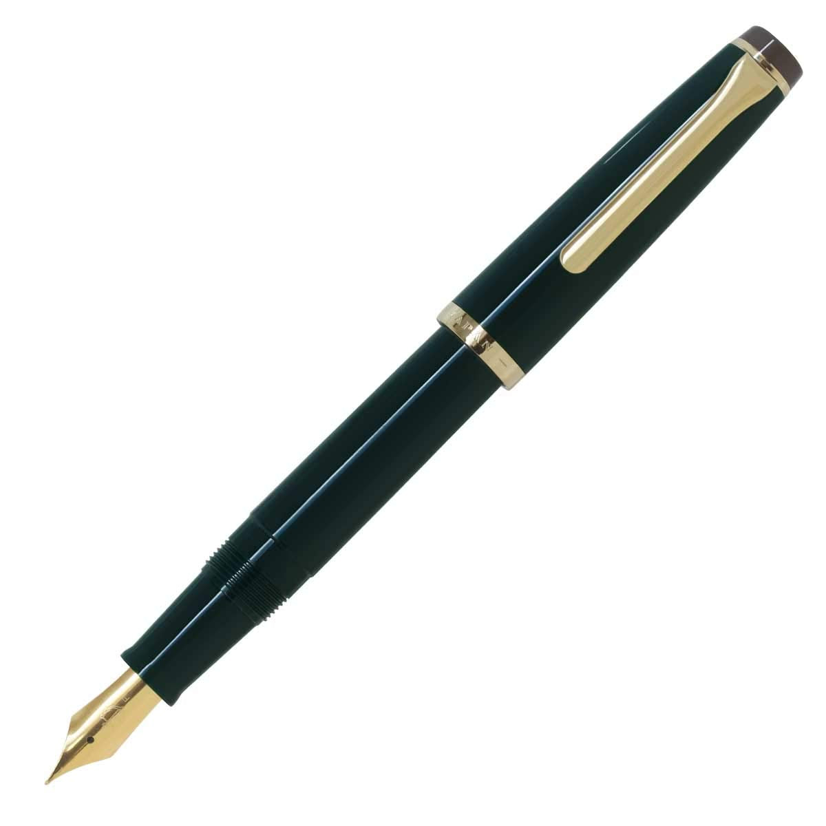 Sailor 12-0333-360 Fountain Pen, Reckle, Teal Green, Medium Point