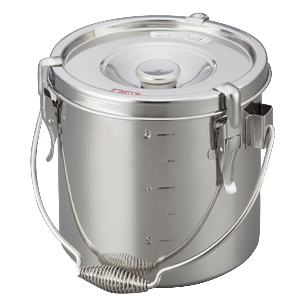 18-8 Thick Bottom Lunch Can, 10.6 inches (27 cm), 5.9 gal (15.0 L) 8515100