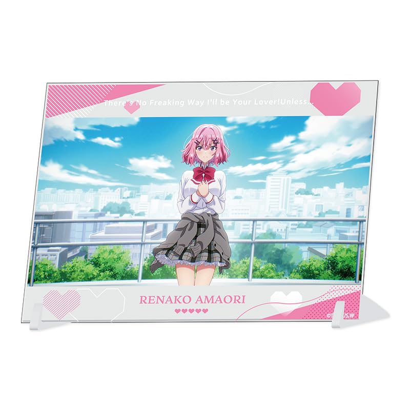 I Can't be a Lover, Mulilili! (*Not Stiff! A6 Visual Acrylic Plate, Sweet Woven Renako