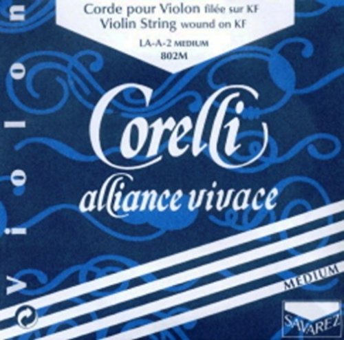 CUERDA VIOLIN - Savarez (Corelli Alliance 802M) (Aluminio) 2ª Medium Violin 4/4