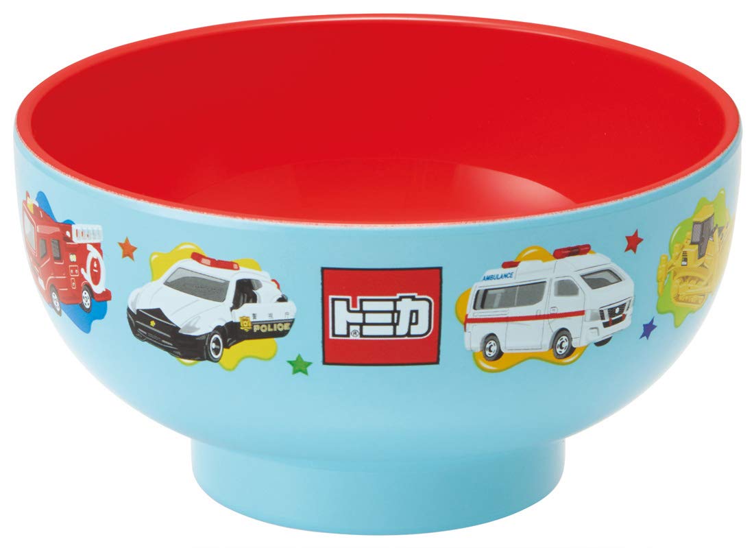 Skater N6-A N6-A Ni-Wan, 8.5 fl oz (250 ml), Microwave, Dishwasher Safe, Tomica Soup Bowl