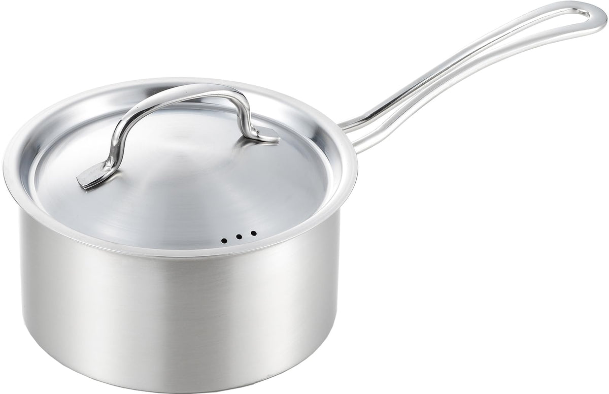 Yoshikawa Cook Chef Single Handle Pot, 6.3 inches (16 cm) YJ3694