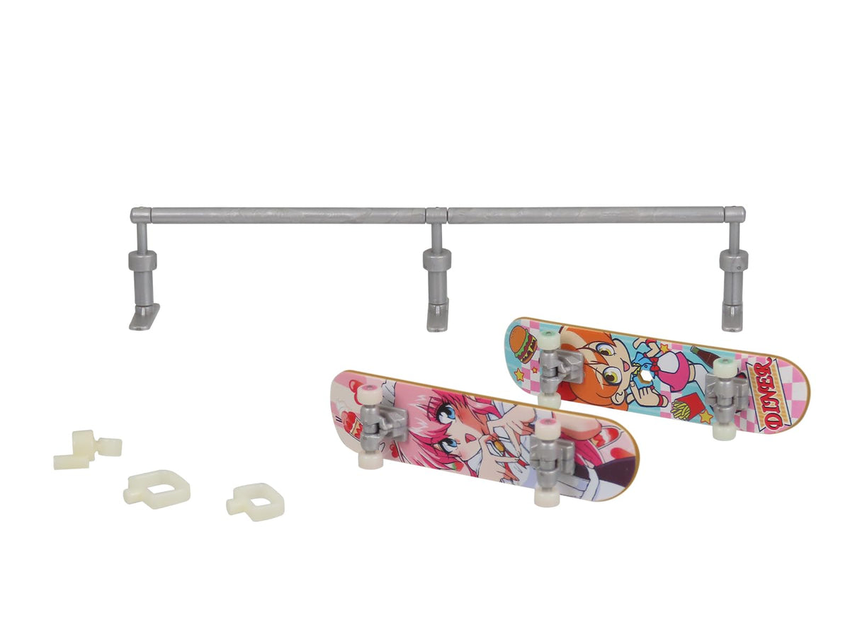 エムアイシー Diaizie Pre-Print Sports Figures Skateboarding Pre-Printed Plastic Kits Full Color