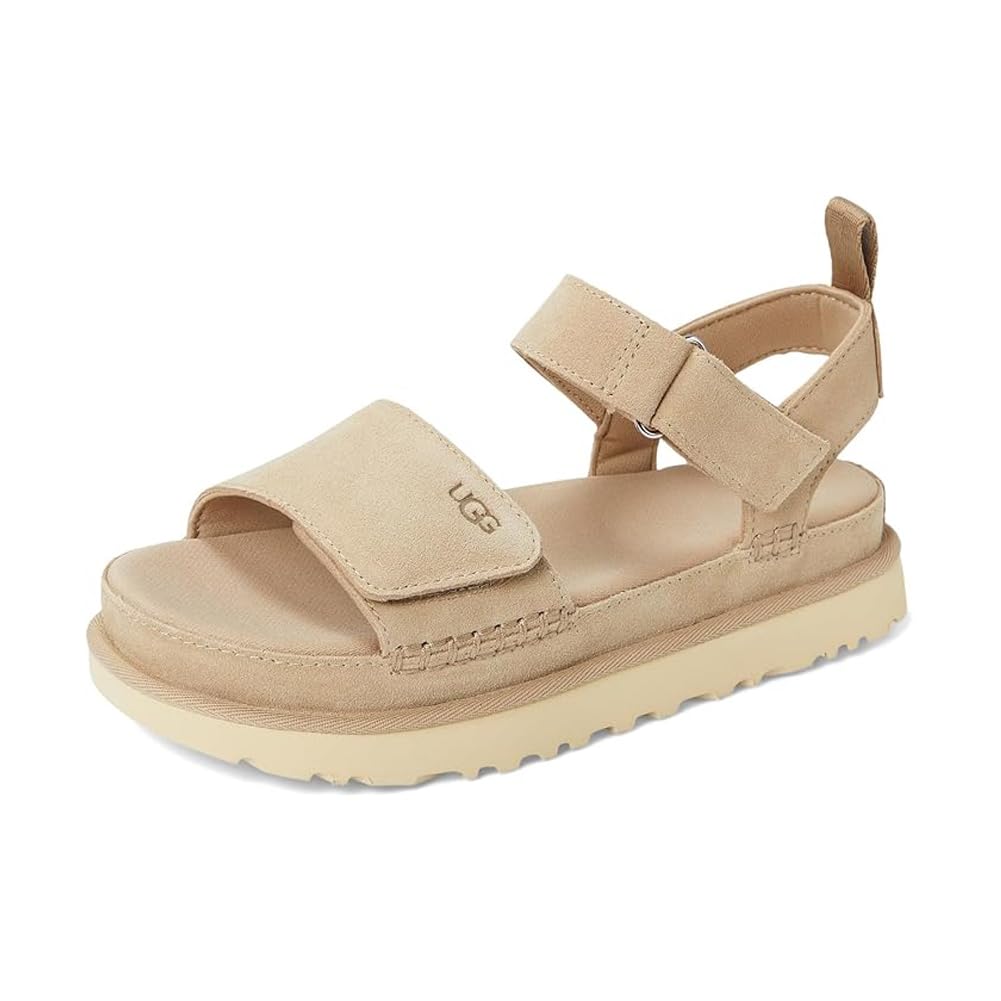 UGG Women's Goldenstar Sandal, Sand, 9